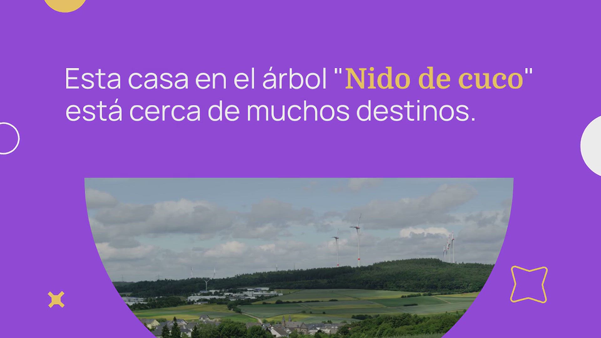 Video thumbnail for Casa en el Árbol “Nido de cuco”