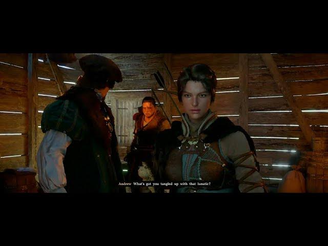 Video thumbnail for Crimson Desert - Chapter 3 Nonhuman: Reed Devil Kills Father Alister | Stabs Andrew | Naira Cutscene