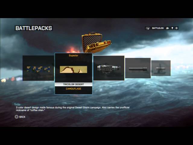 Video thumbnail for Battlefield 4 - Premium Content Unlocked & Gold Battlepack Unlocks 870 MCS FLIR IR2X, P90 Suppressor
