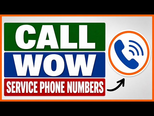 Video thumbnail for How To Find & Call WOW Customer Service Phone Number? [in 2026]