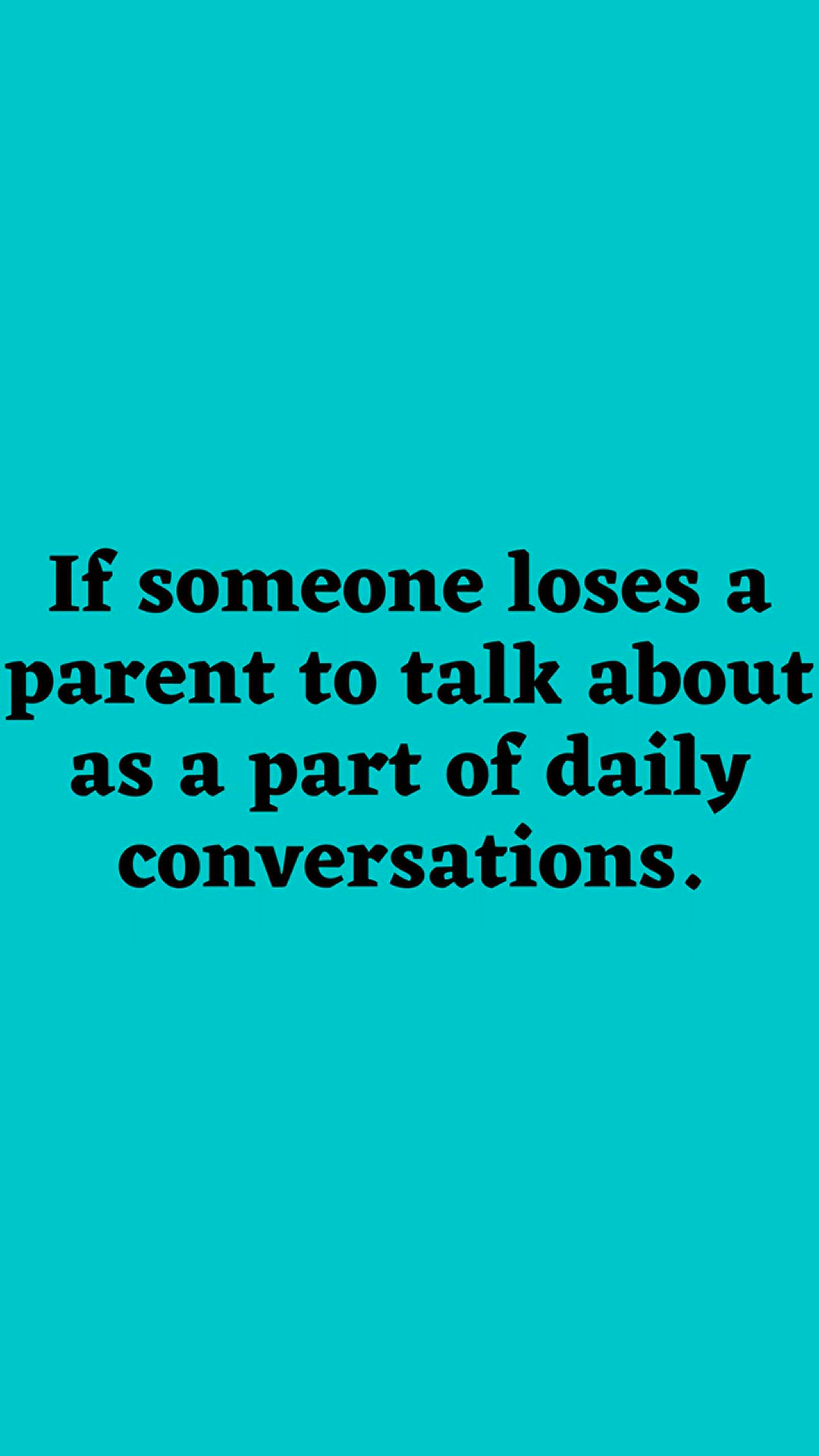 'Video thumbnail for If someone loses a parent'