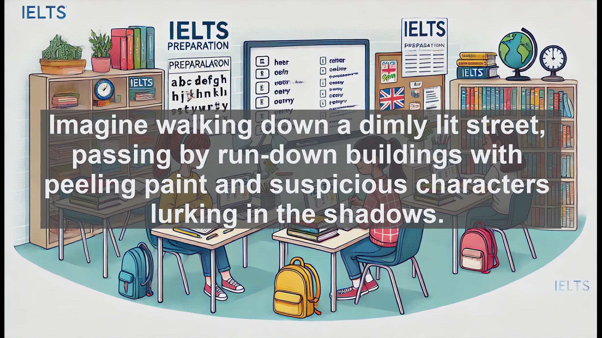 'Video thumbnail for 2000 Must Know IELTS 9.0 Vocabulary - Understanding the Word 'Seedy': Boost Your IELTS Vocabulary'