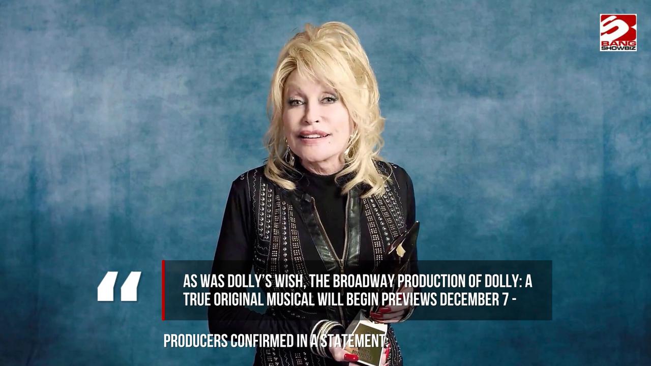 Video thumbnail for Dolly Parton musical set to open on Broadway as planned.