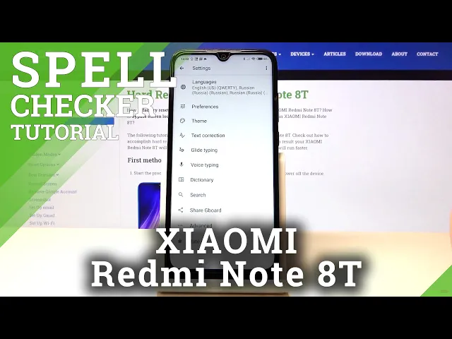 Video thumbnail for How to Activate Spell Checker on Xiaomi Redmi Note 8T - Typos Detecter