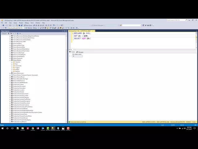 Video thumbnail for Mathematical Functions 1 | Essential SQL