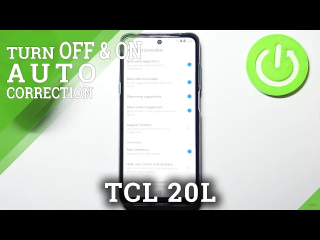 Video thumbnail for How to Activate Swiftkey Autocorrection in TCL 20L - Switch On Text Correction