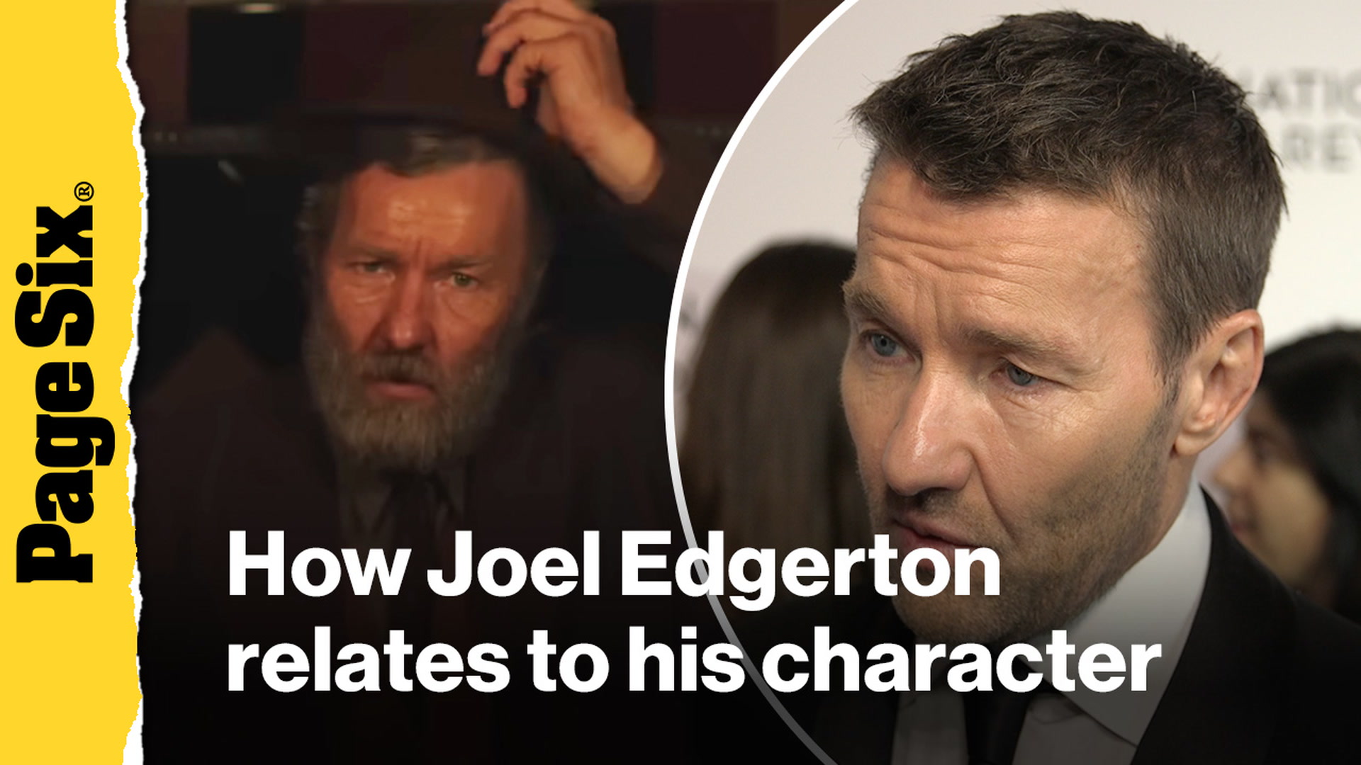 Video thumbnail for How Joel Edgerton relates to his 'Train Dreams' character