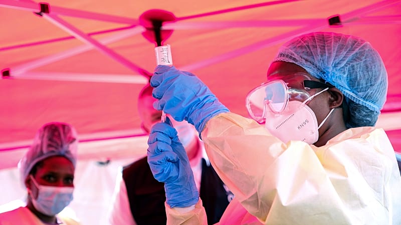 Video thumbnail for Ebola crisis deepens in DR Congo as death toll rises