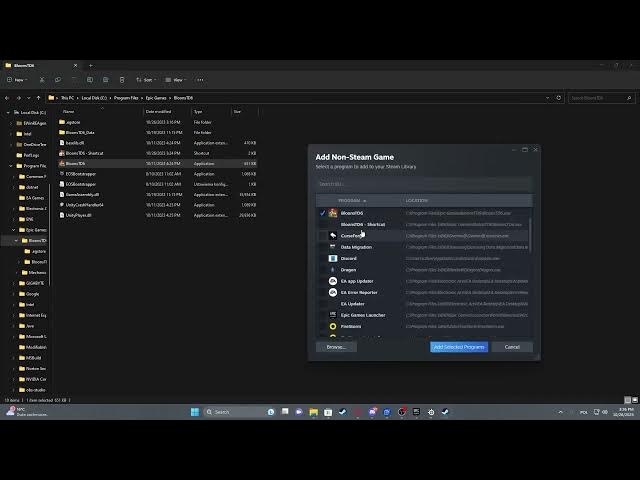 Video thumbnail for How To Add Epic Games Launcher Games To Steam Library
