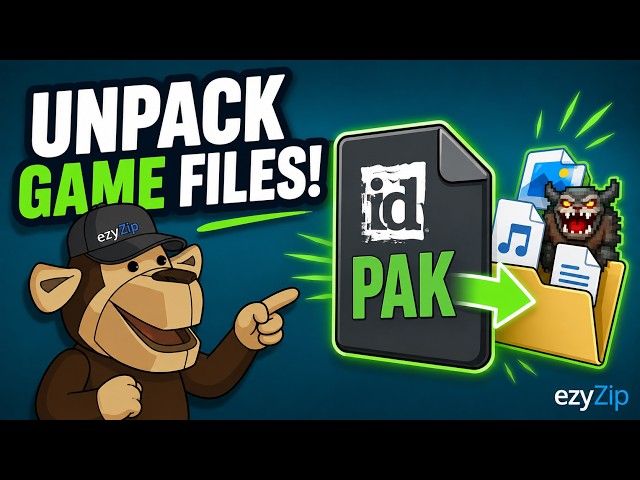 Video thumbnail for 📦 How to Extract ID Software PAK File Online Free | No Software Installation Required