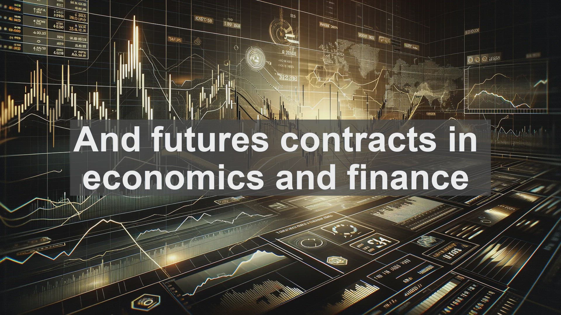 'Video thumbnail for And futures contracts in economics and finance'