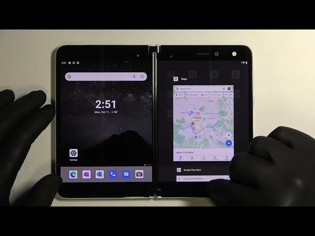 Video thumbnail for How to Change Google Maps Home & Work Location in Microsoft Surface Duo?