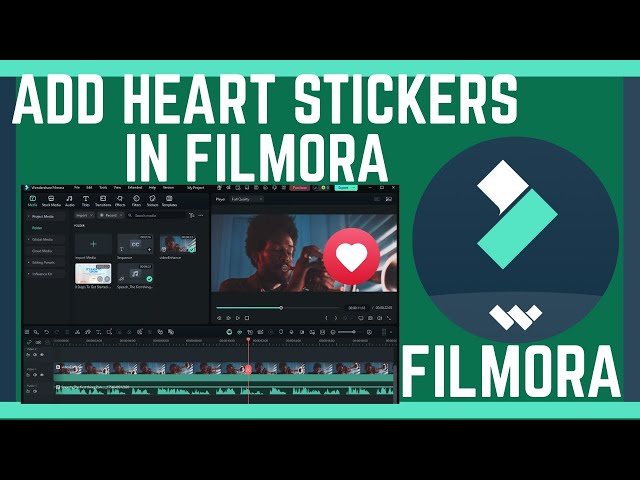 Video thumbnail for How To Add Heart Stickers On Videos In Filmona