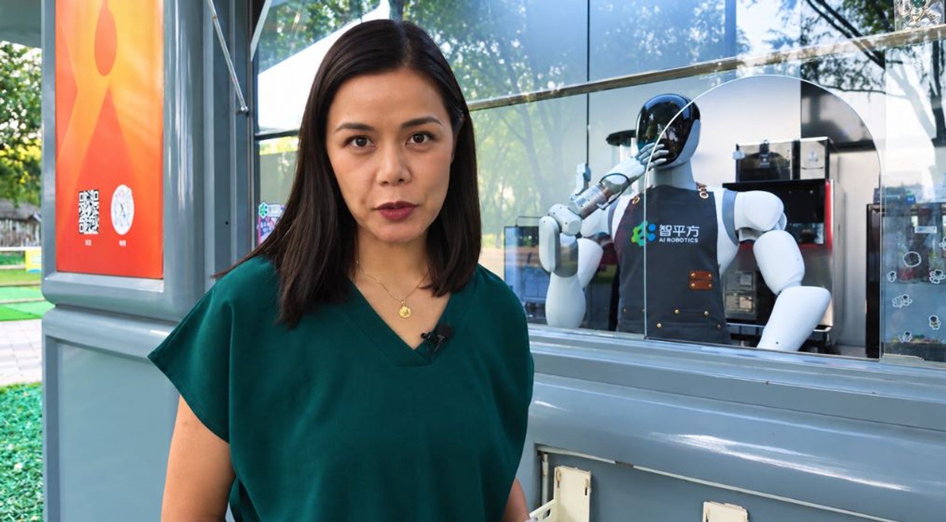 Video thumbnail for From robot baristas to AI doctors: How China is turning AI into an everyday technology