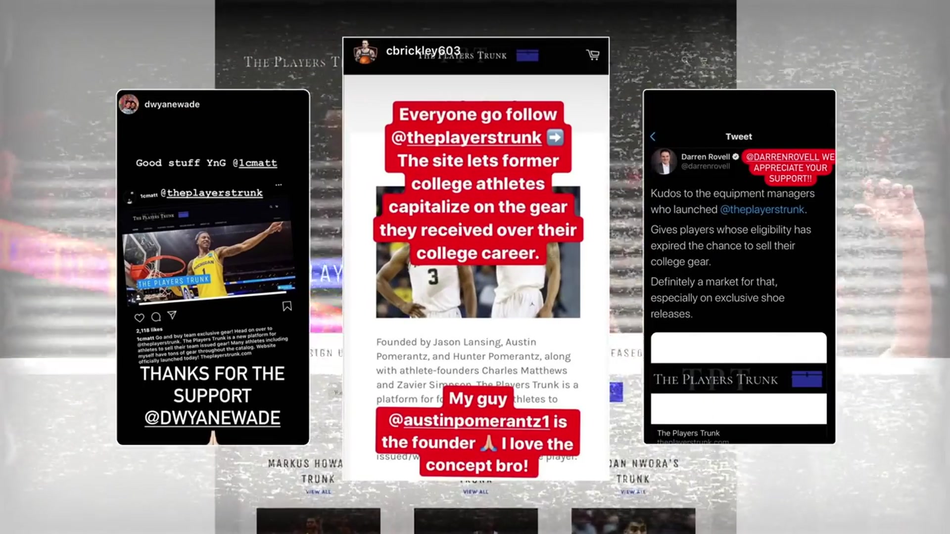 'Video thumbnail for How College Athletes Can Make $$$ Off Their OWN Gear!  | The Players Trunk'