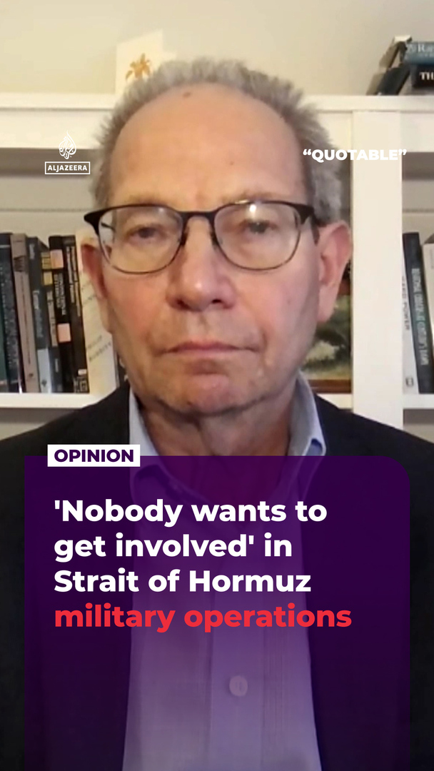 Video thumbnail for 'Nobody wants to get involved' in Strait of Hormuz military operations