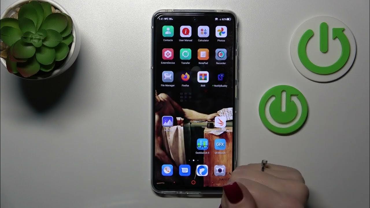 Video thumbnail for ZTE Nubia Red Magic 6R - How To Create Home Screen Folders