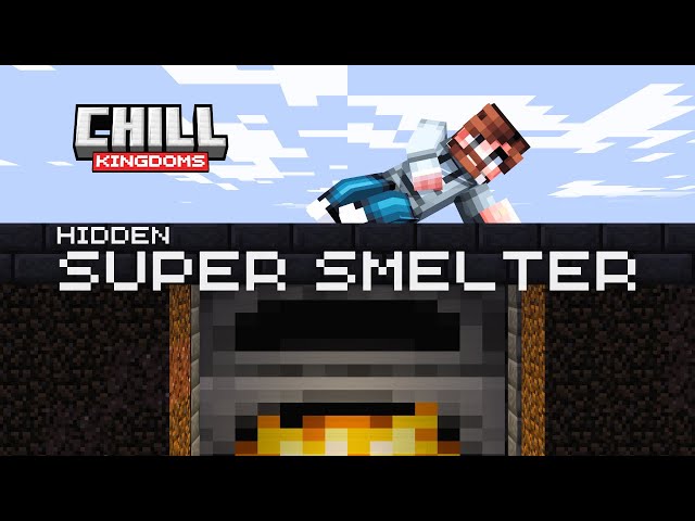 Video thumbnail for Making a HIDDEN SUPER SMELTER on the Chill Minecraft Server [56]