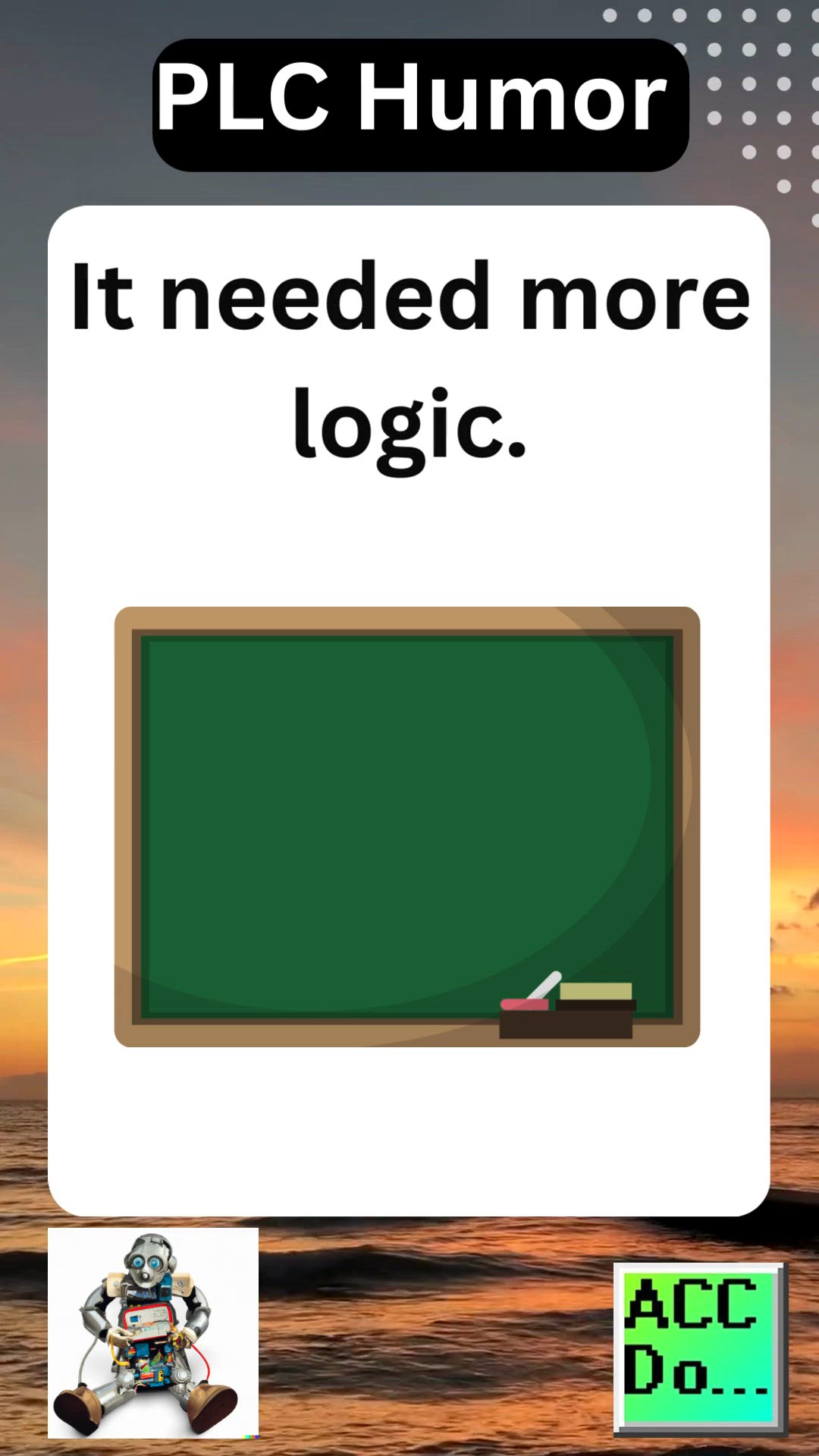 'Video thumbnail for PLC humor back to school...'