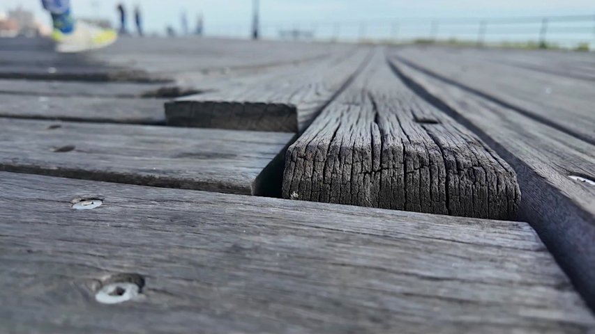 Video thumbnail for NYC takes next step in $1B reconstruction project for Coney Island's famous boardwalk