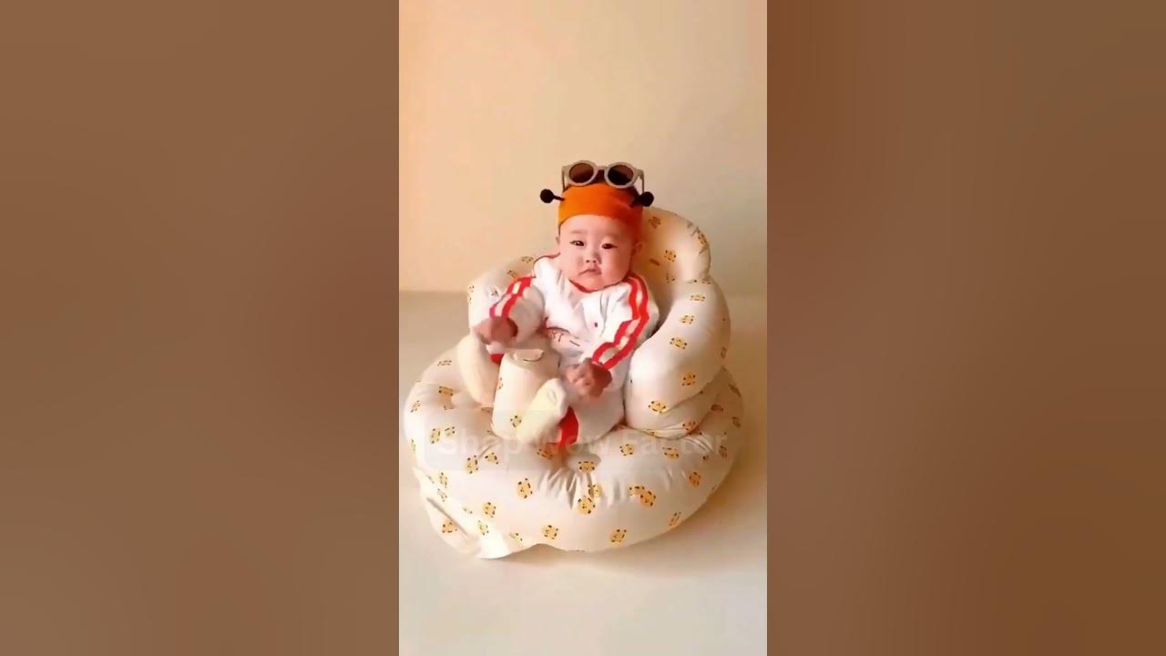 Video thumbnail for 👶🛋️🎈 Multifunctional Inflatable Baby Sofa 🤰🌼 || Link is in Description