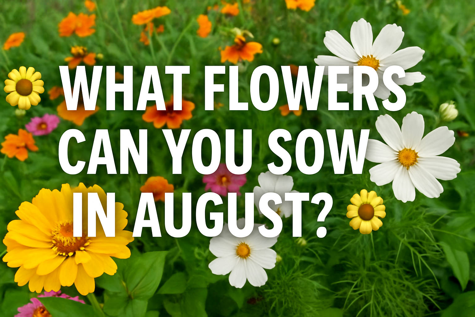 Video thumbnail for 🎥 ✅ “What Flowers to Sow in August 🌸🌿 | Easy Summer Planting Guide for Colourful Gardens 🌞✨”