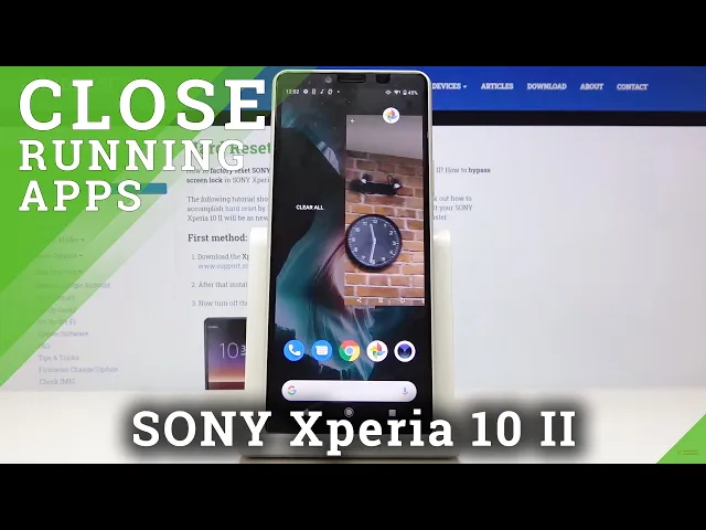 Video thumbnail for Sony Xperia 10 II How to Turn Off Running Apps | Close Running Apps in Android