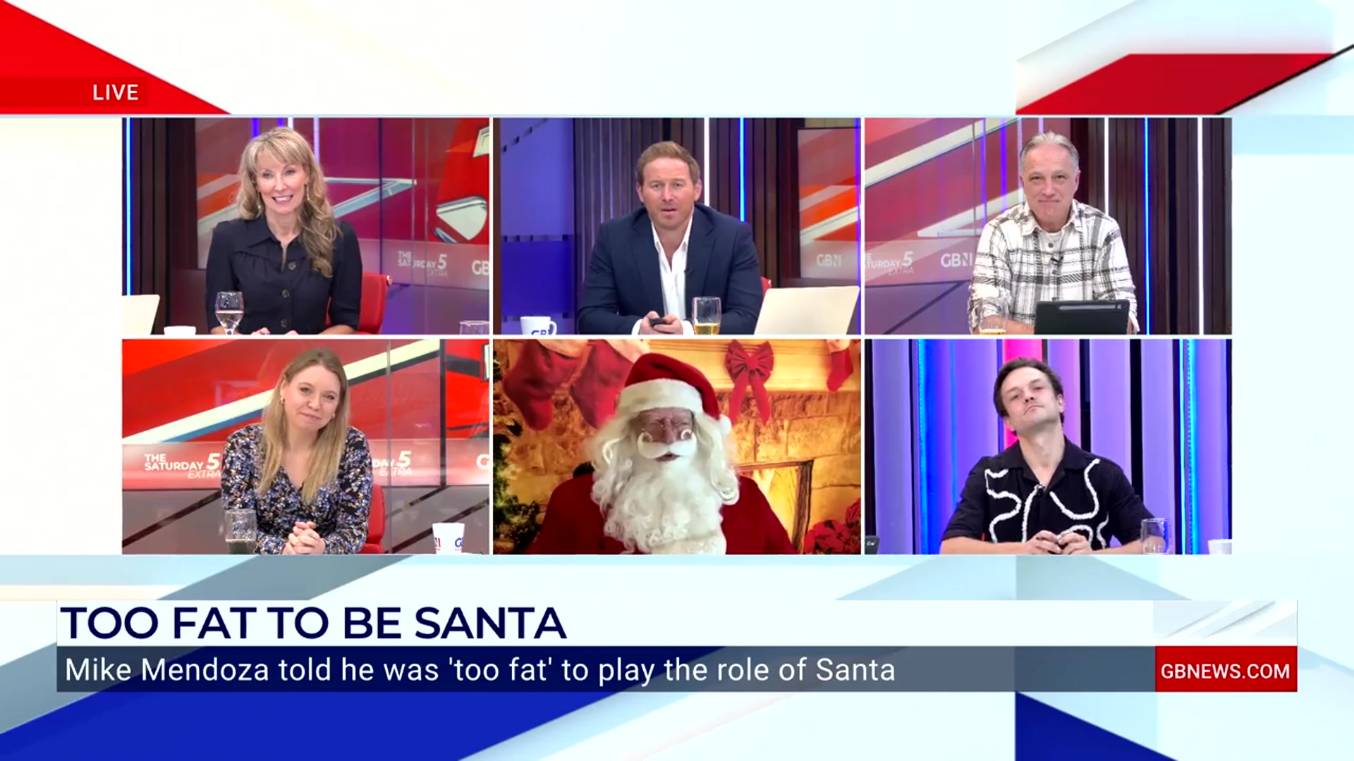 'Video thumbnail for WATCH: Man speaks out after being told he was 'too fat' to be Santa Claus'