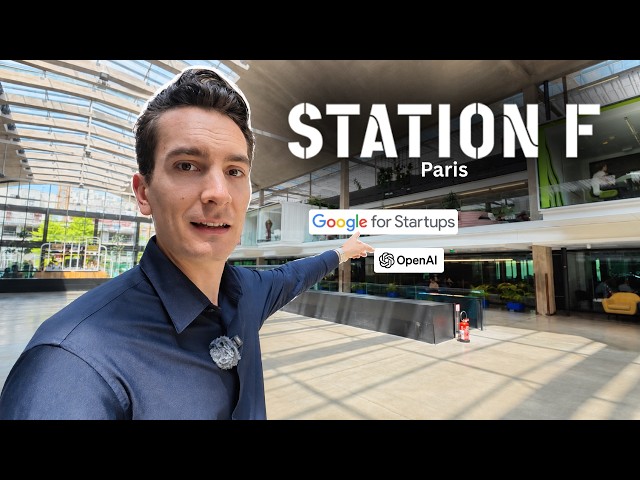 Video thumbnail for Inside Europe's Biggest Startup Campus (Station F Paris)