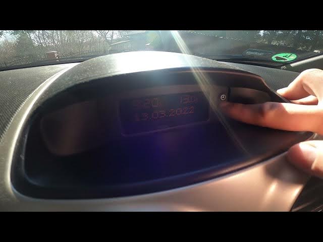Video thumbnail for How to Manually Change Date and Time in Opel Corsa D ( 2006 – 2014 ) - Manage Time Settings