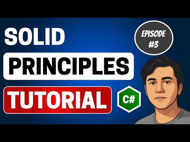 Video thumbnail for Single Responsibility Principle | C# | SOLID Principles Tutorial