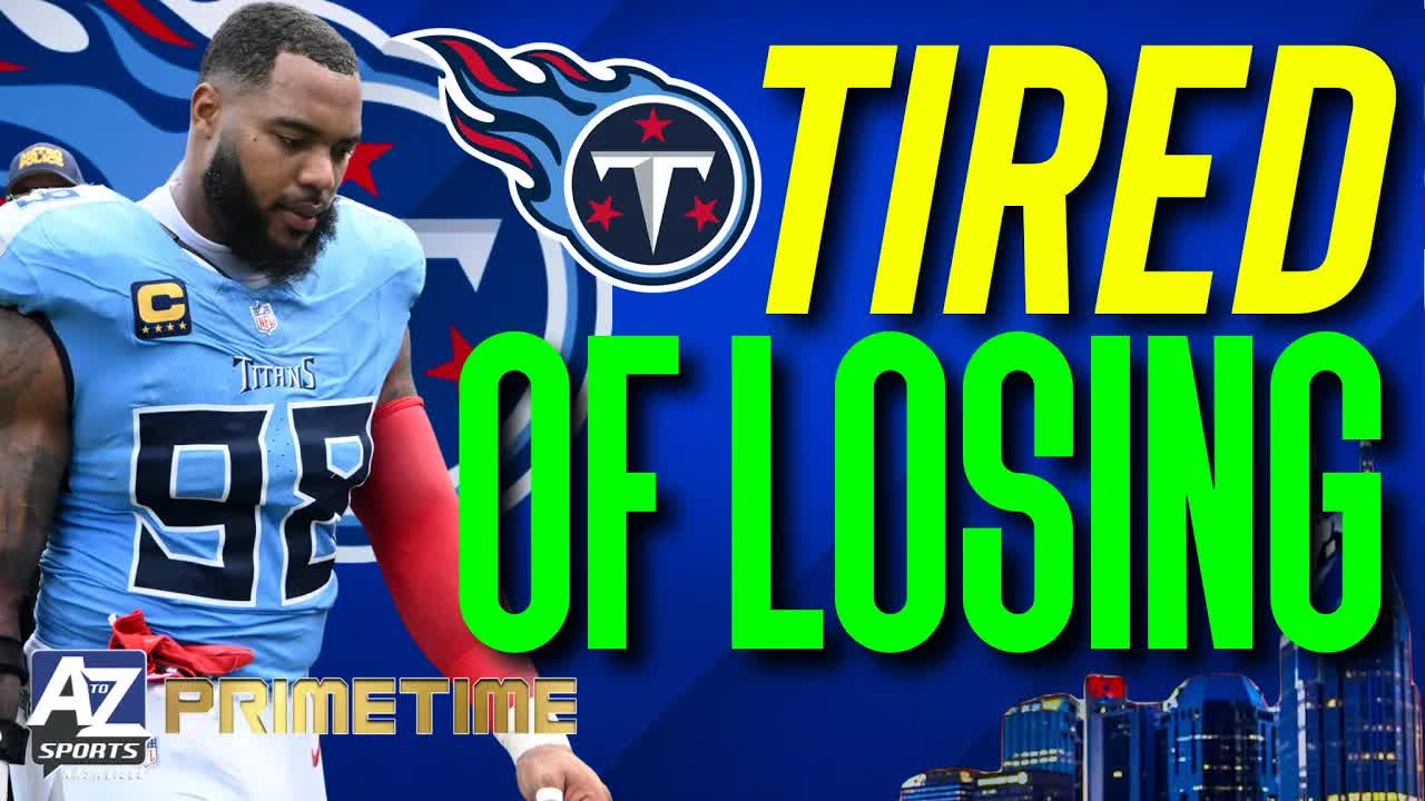 Video thumbnail for a to z sports nashville: jeffery simmons' titans frustration: accountability and team failures analysis