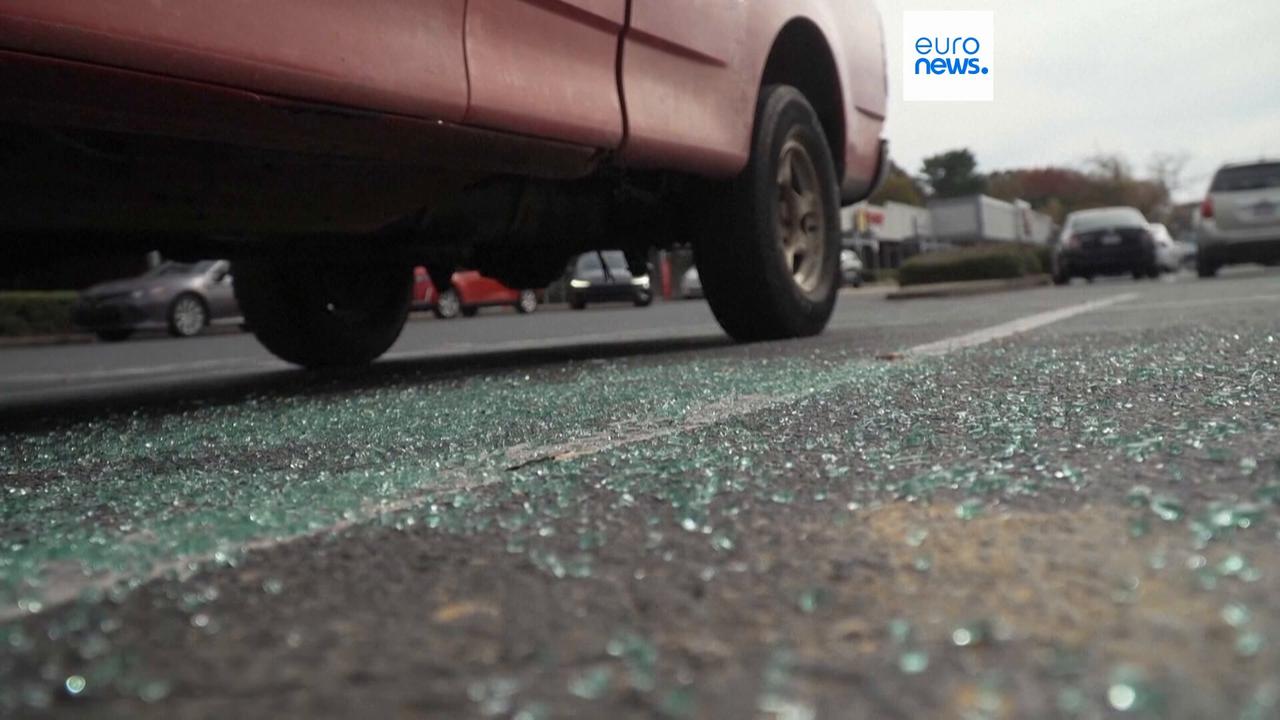 'Video thumbnail for Immigration crackdown in Charlotte:  Man films car window being smashed by agents'