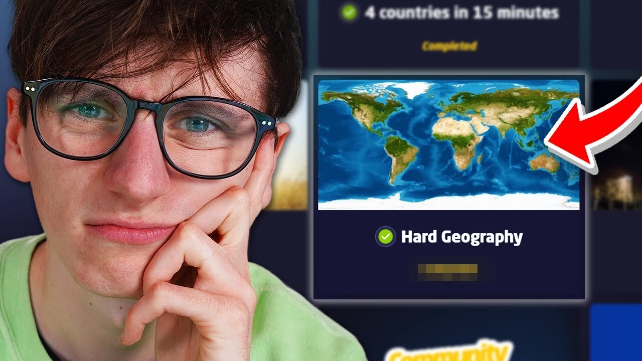 Video thumbnail for Can I Beat Geoguessr's HARD Trivia Quiz?