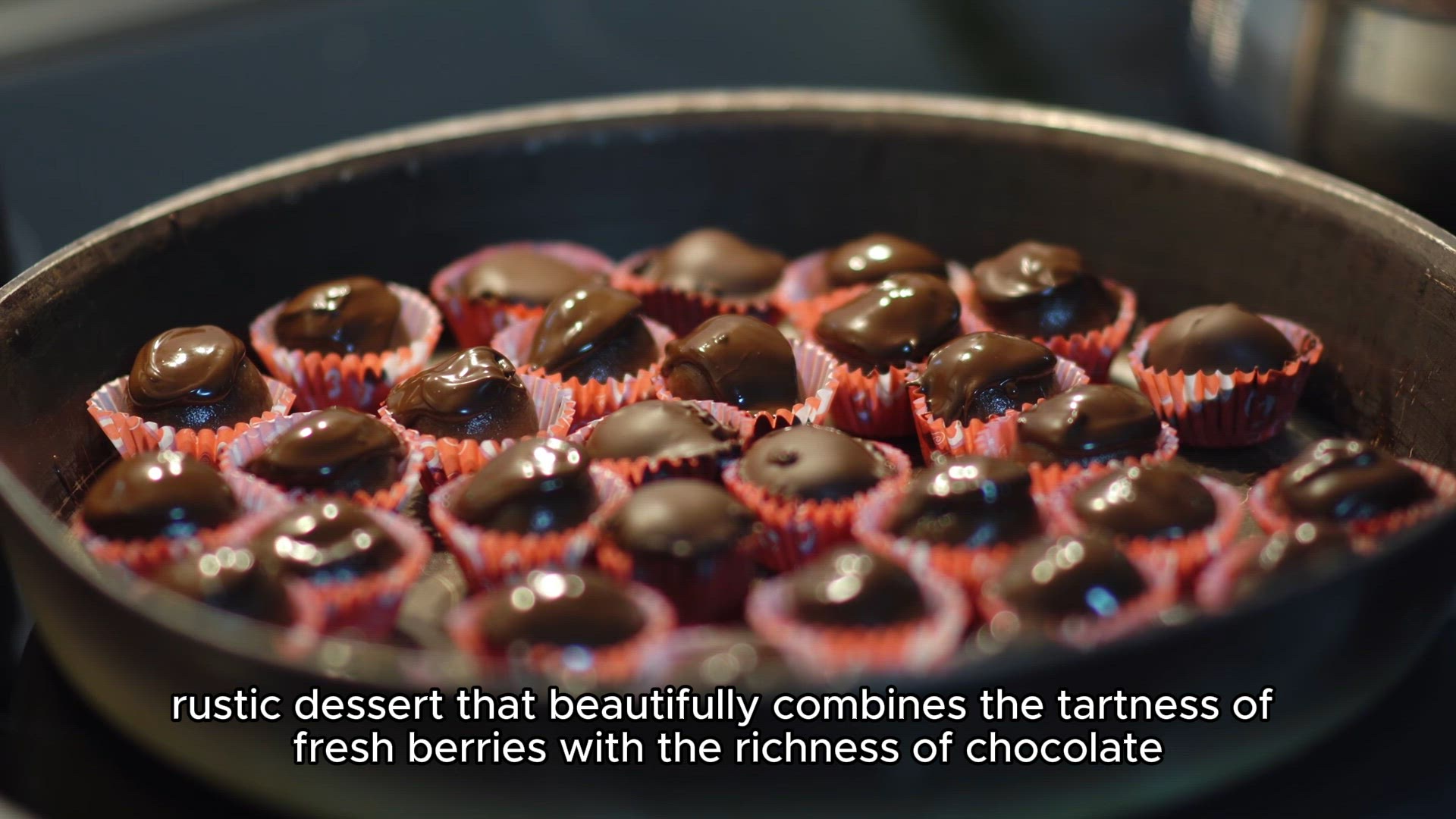 Video thumbnail for Berry Chocolate Galette