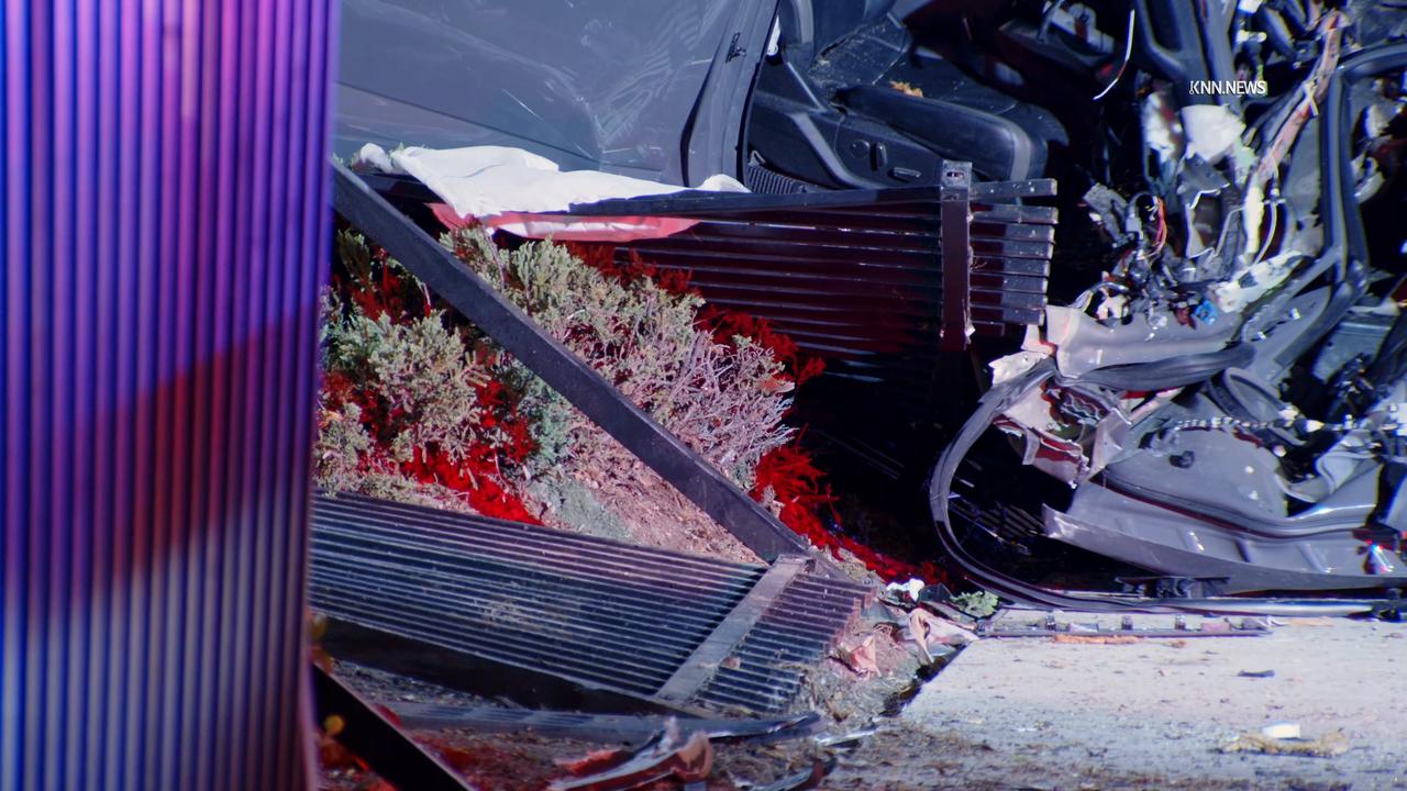 Video thumbnail for US, Los Angeles: Hawthorne Woman Trapped In Destructive Crash.