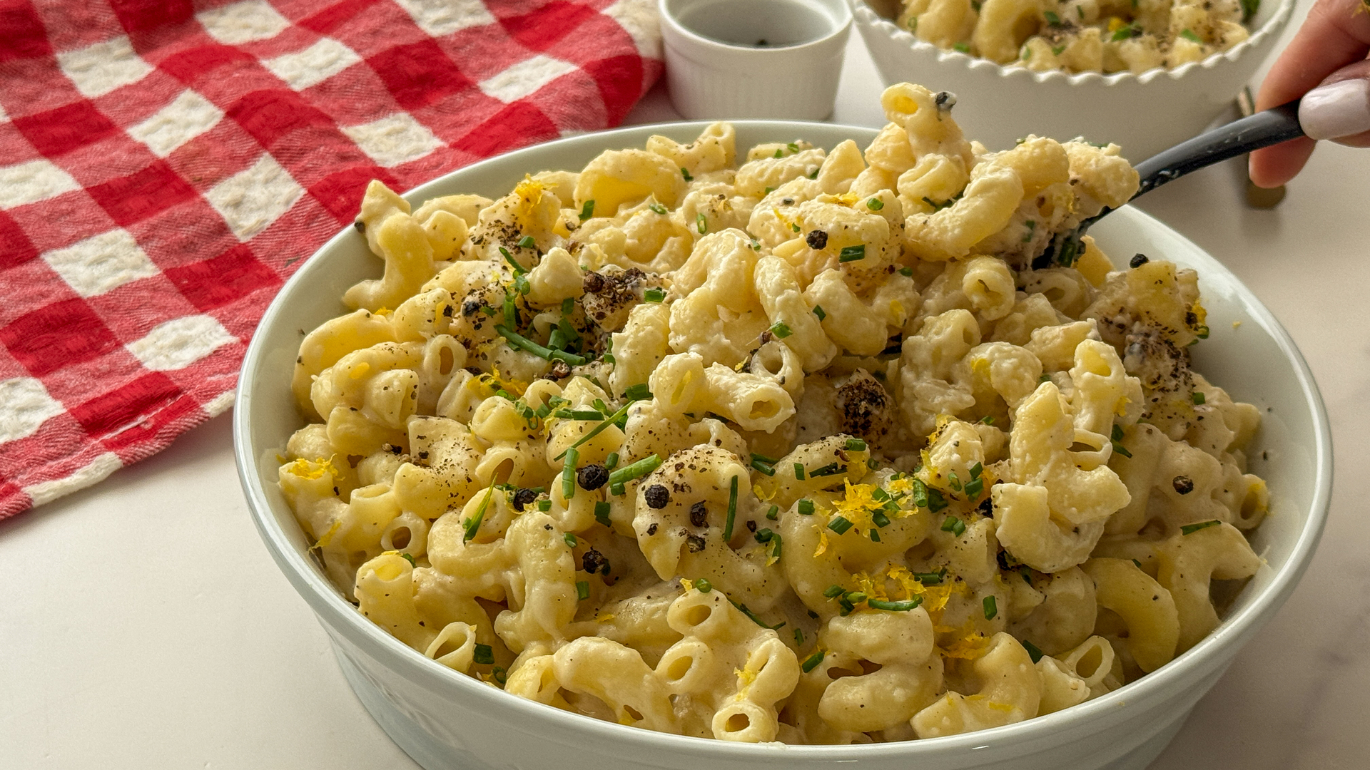 Video thumbnail for Cacio E Pepe-Inspired Mac And Cheese Recipe