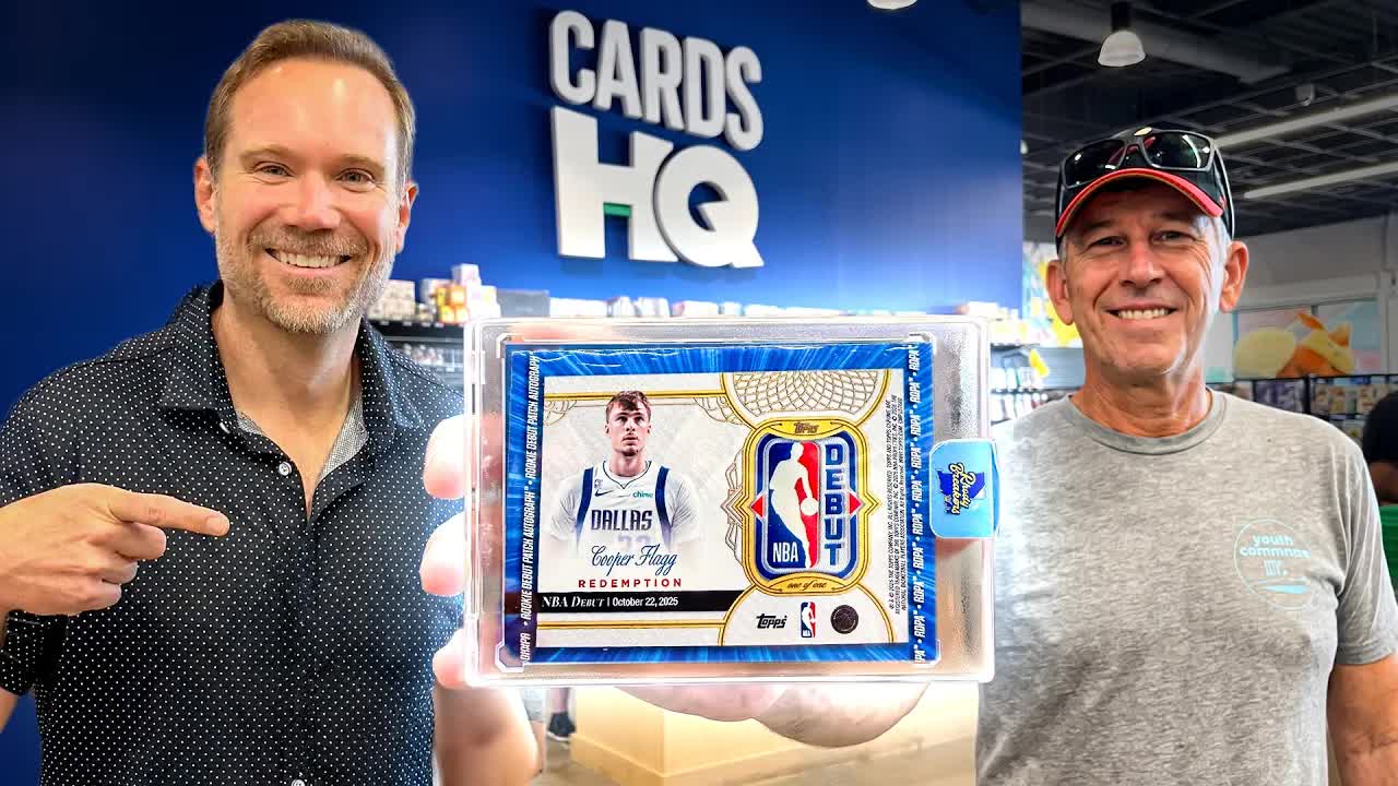 Video thumbnail for The Geoff Wilson Show: Unpacking the Cooper Flagg Debut Patch Pull!