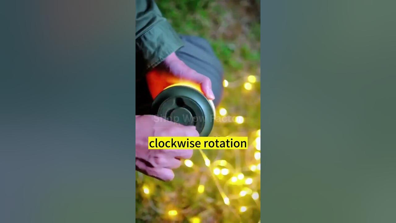 Video thumbnail for ⛺🔦 Multifunctional Portable Camping Light 🔦⛺ || Link is in Description || #camping #light #shorts