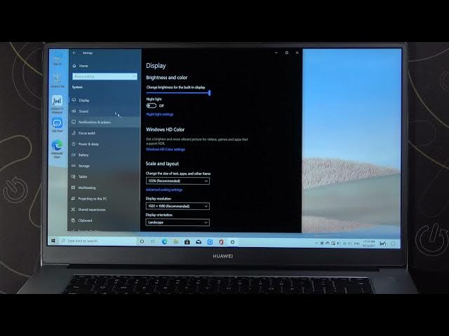 Video thumbnail for How to Change Display Brightness in Huawei MateBook D15?
