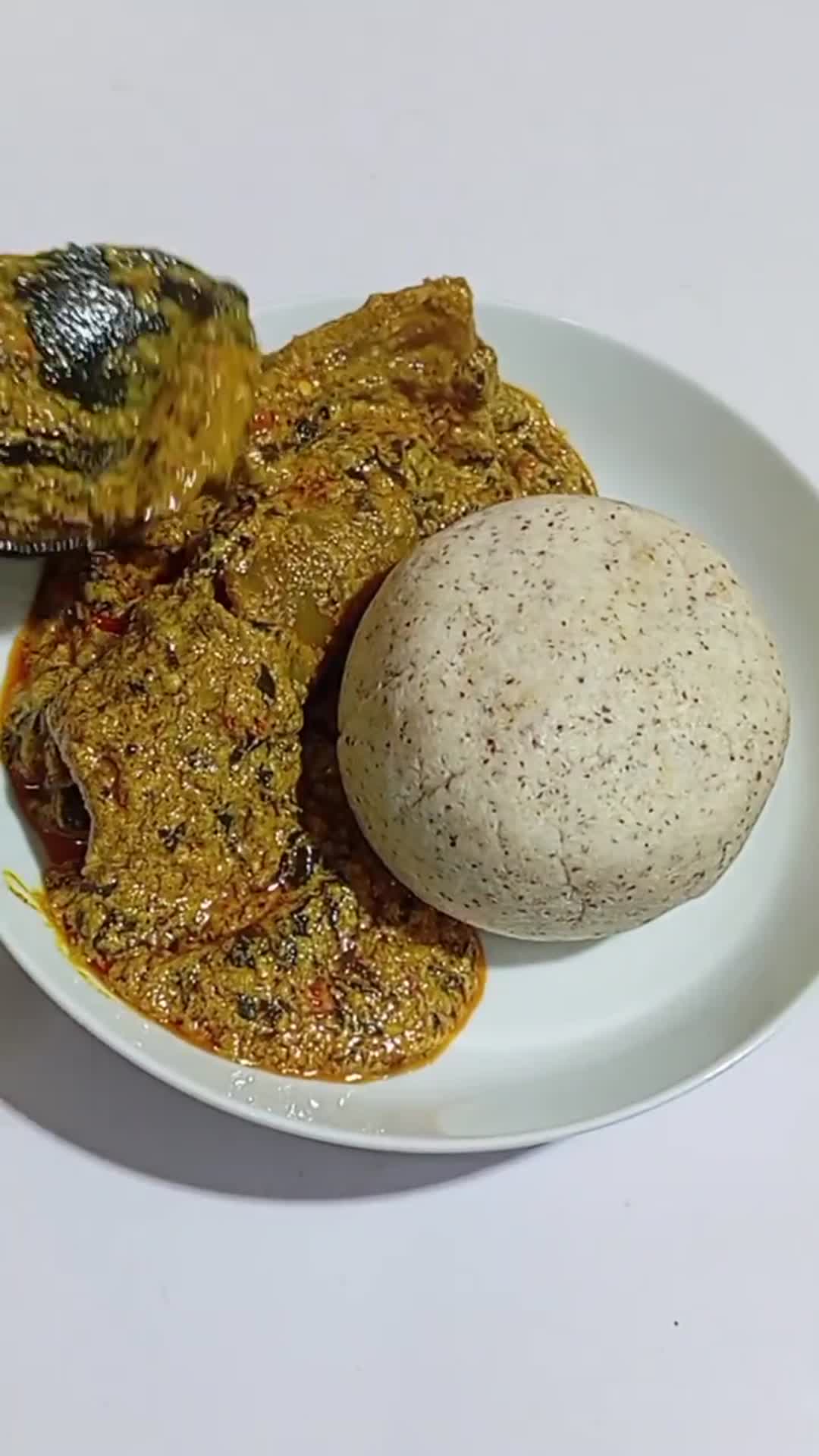 Video thumbnail for Coconut swallow for weight loss