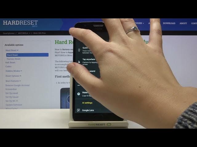 Video thumbnail for How to Find Camera Watermark Settings on MOTOROLA Moto G5S Plus – Configure Camera Watermark