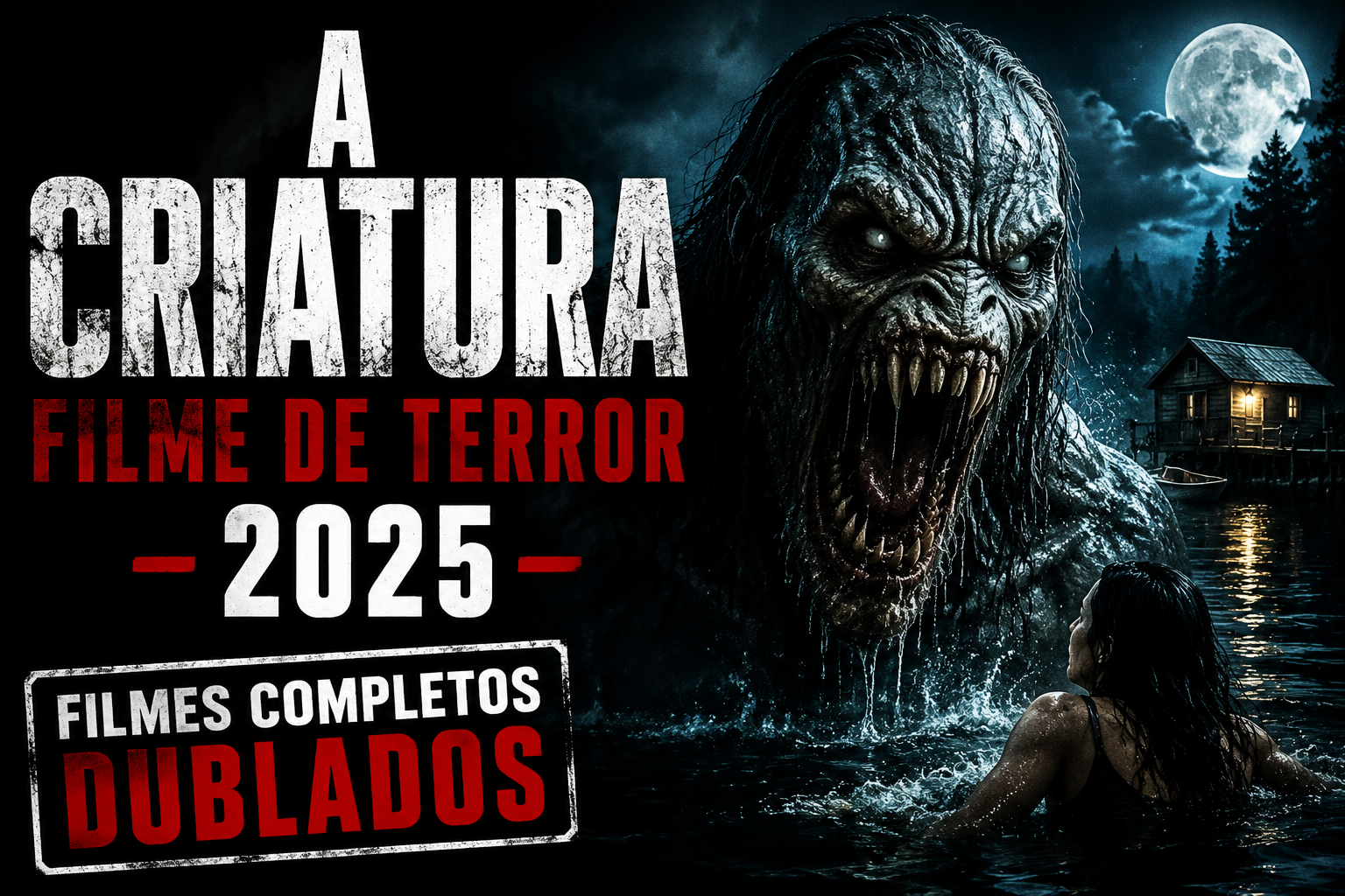 Video thumbnail for 3   A Criatura   Filme de Terror 2025   Filmes Completos Dublados