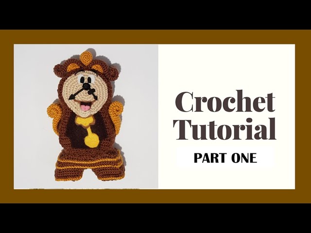 Video thumbnail for Cogsworth Crochet Tutorial Part 1 | Beauty and the Beast