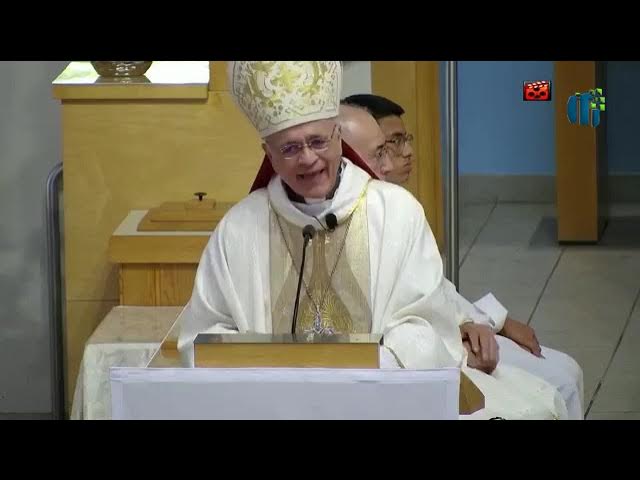 Video thumbnail for Monseñor Báez cuestiona la lógica de poder basada en la fuerza