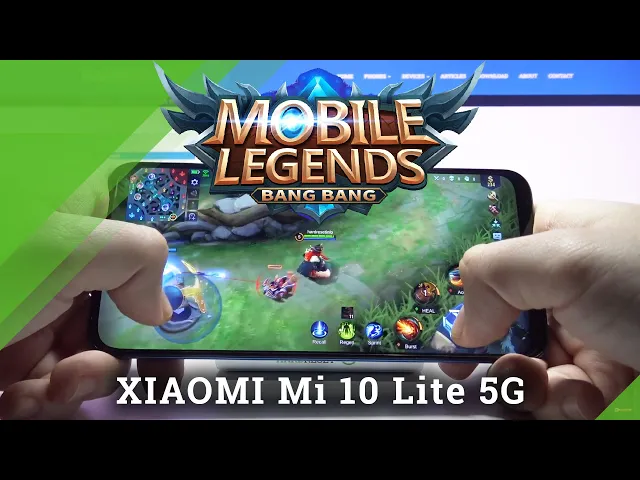 Video thumbnail for Mobile Legends Gameplay on Xiaomi Mi 10 Lite 5G – Game Test