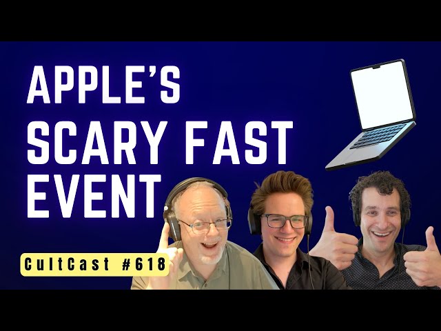 Video thumbnail for Let’s talk Apple’s “Scary Fast” Mac event expectations! (CultCast #618)