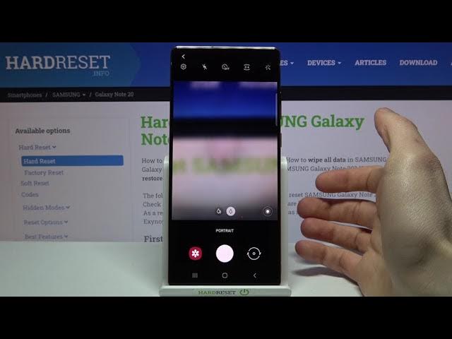 Video thumbnail for All Camera Modes and Features in Samsung Galaxy Note 20 - Camera Overview