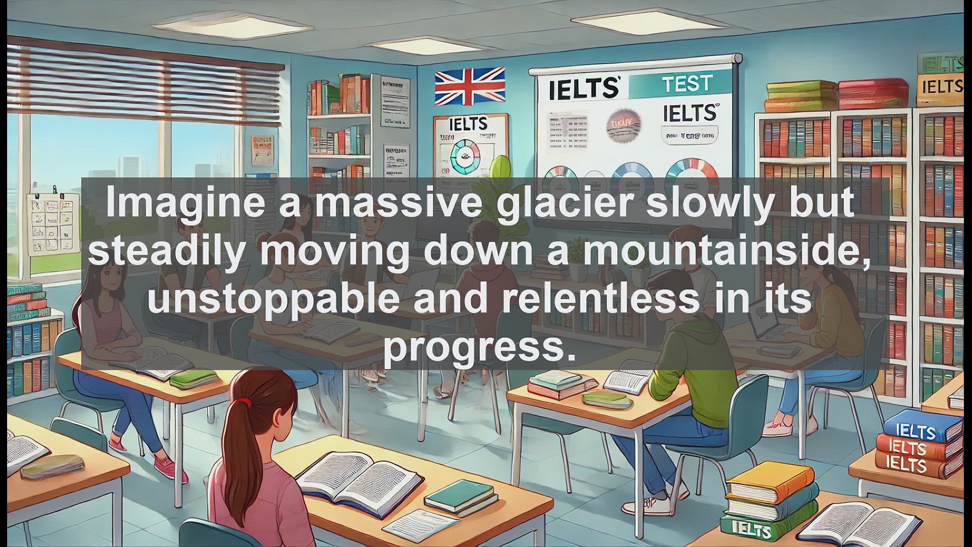 'Video thumbnail for 5000 Must Know IELTS 8.0 Vocabulary - Inexorable: The Unstoppable Force in Language'