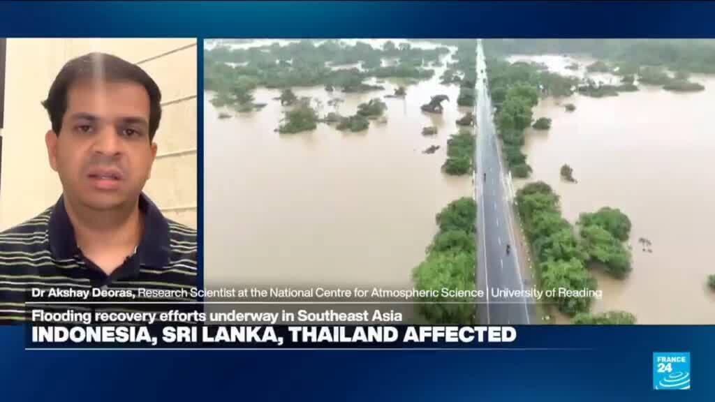 Video thumbnail for Asia floods death toll tops 1,160 as troops aid survivors